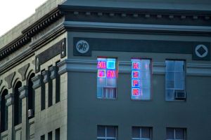 KZFR Sign/Waterland-Breslaur Building