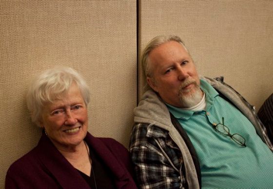 Mike Worley and his mom, Mardi Worley.