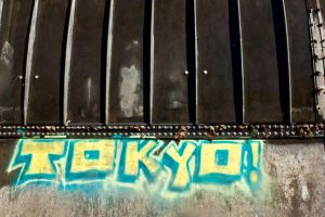 Graffiti on One Mile Dam