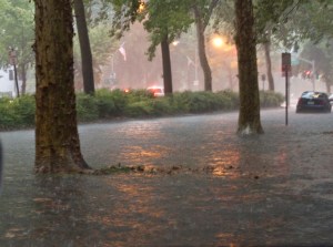 E. Sacramento Ave. and the Esplanade 9/8/10