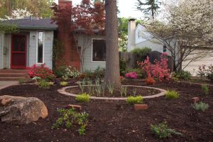 Without grass, east section