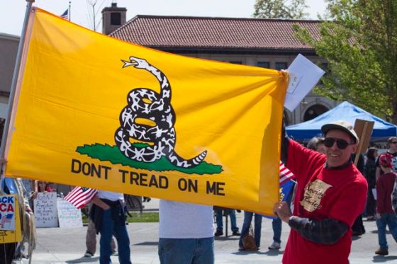 2010 local Tea Party rally 