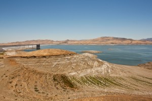 San Luis Reservoir in San Joaquin Valley.