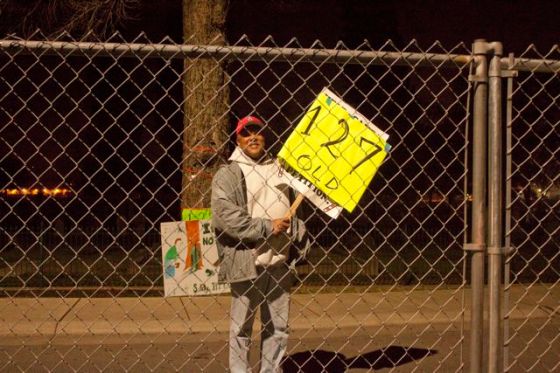 The people and the trees appeared to be imprisoned.