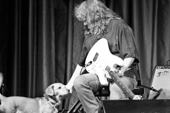 Nina and her dot, Tootsie.