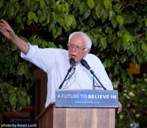 Bernie in Chico, June 2016