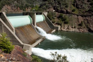 PG&E power plant in the Feather River Canyon.