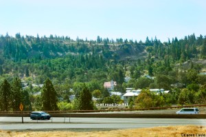 Mosier as seen from Hwy 84. 